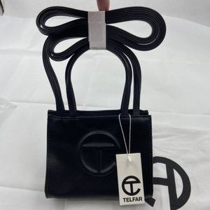 Telfar Small Black Shopping Bag